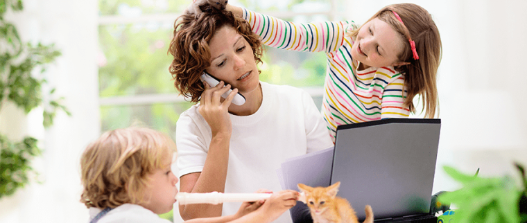 télétravail et enfant